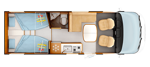 Day layout Rapido C55i