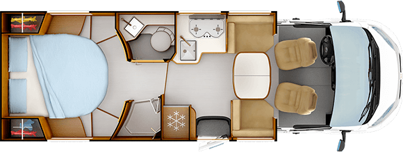 Day layout RAPIDO 686F